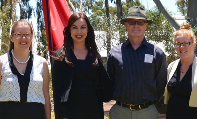 From L-R: Hayley Tristram, Maria-Luisa Coulson, Steve Shaw, Amy Pascoe.