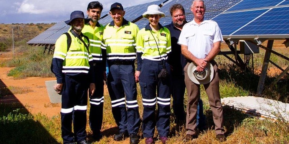 Carnarvon Distributed Energy Resources trials research team