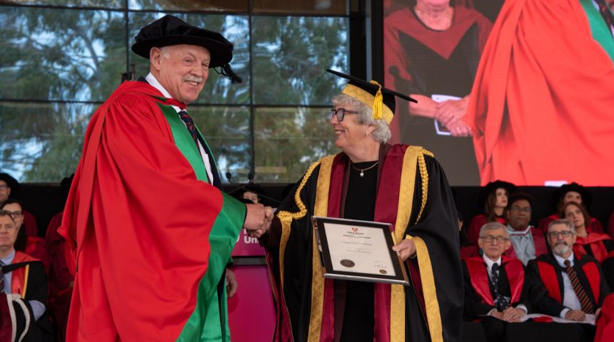 Craig Ewens Carter Honorary Doctorate