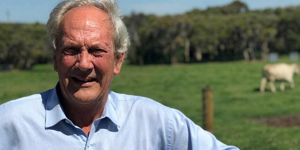 Dave Pethick 860 x 480 Professor David Pethick standing by a farm gate with cow in the background