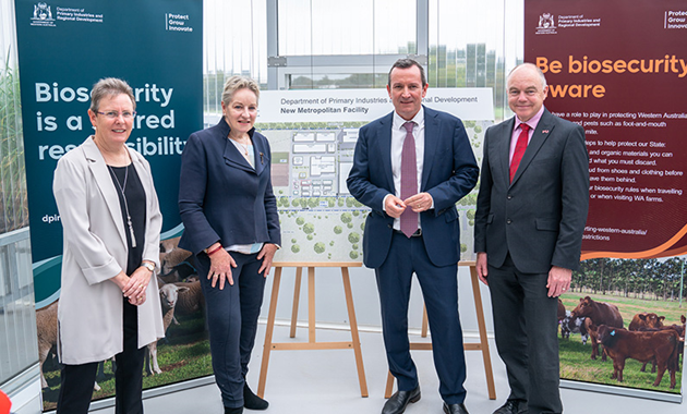 DPIRD research facility launch at Murdoch University