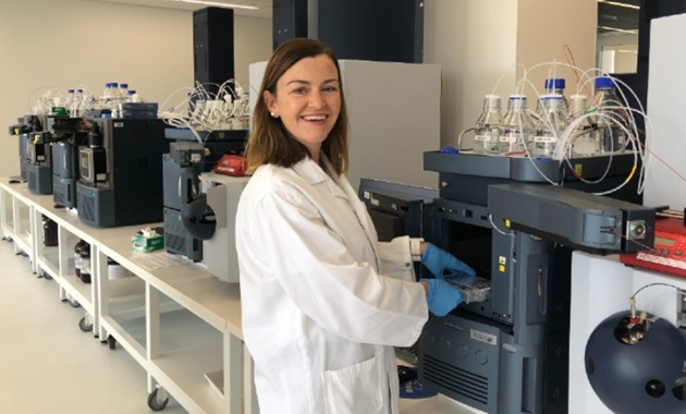 Dr Nicola Gray at the ANPC lab