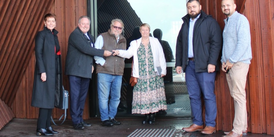 FIPWA key handover Murdoch University Shire of Murray