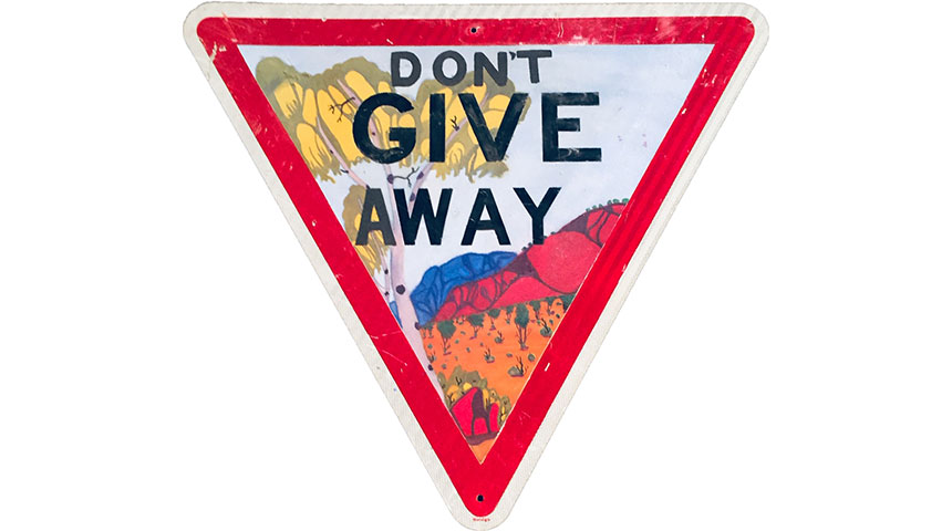 give way sign