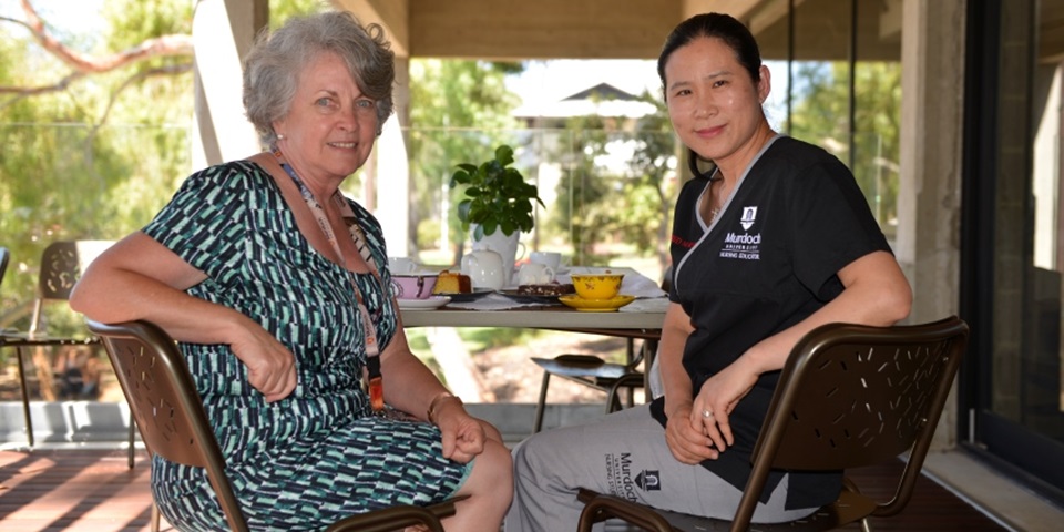 Margaret Sealey and Ruth Wei