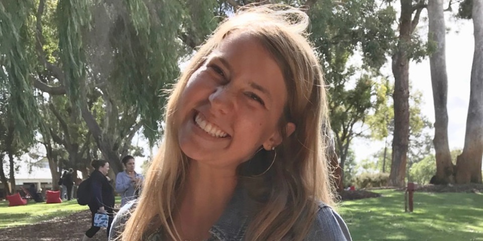 Megan Troutman smiling at the camera Megan Troutman smiling at the camera