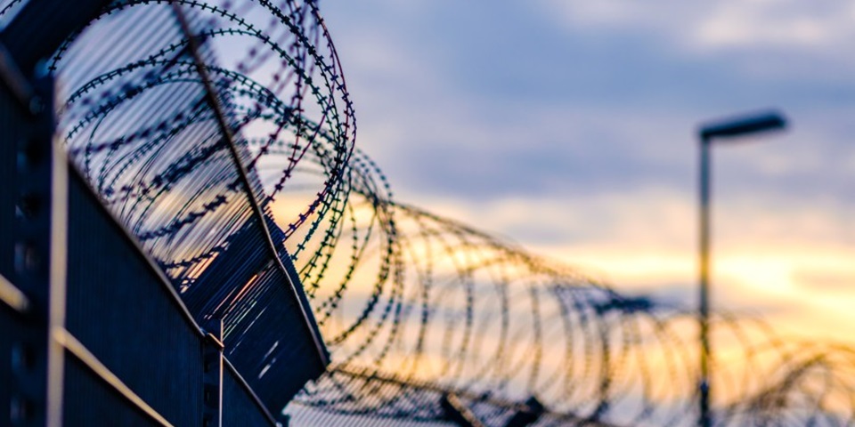Prison Barbed Wire Fence Prison Barbed Wire Fence
