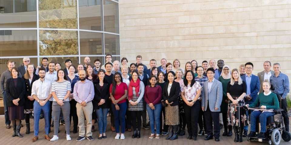 rare disease staff group photo - 860 x 480