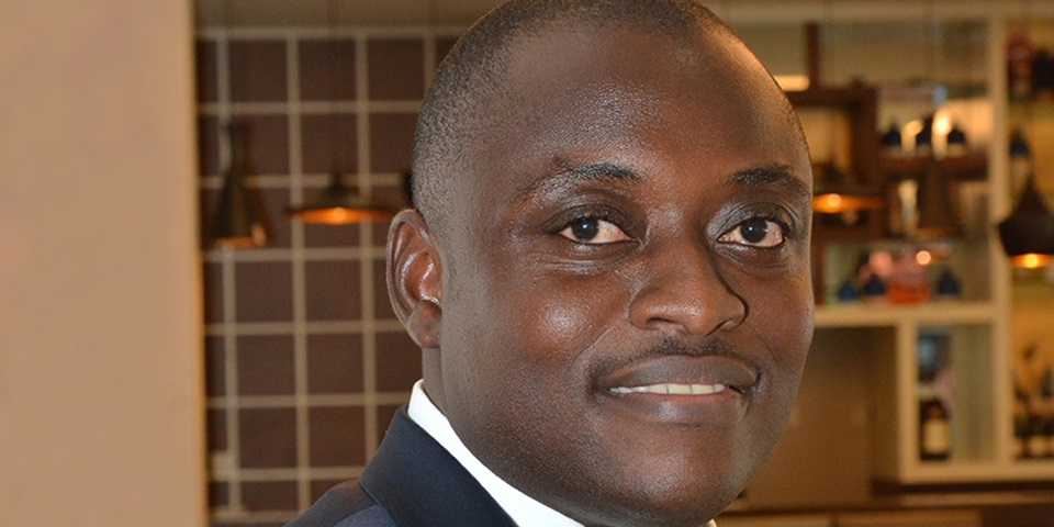 Samuel Okang-Boy feature image International student Samuel Okang-Boy smiling at camera