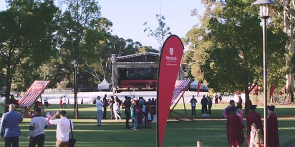 Graduation ceremony at Murdoch February 2019