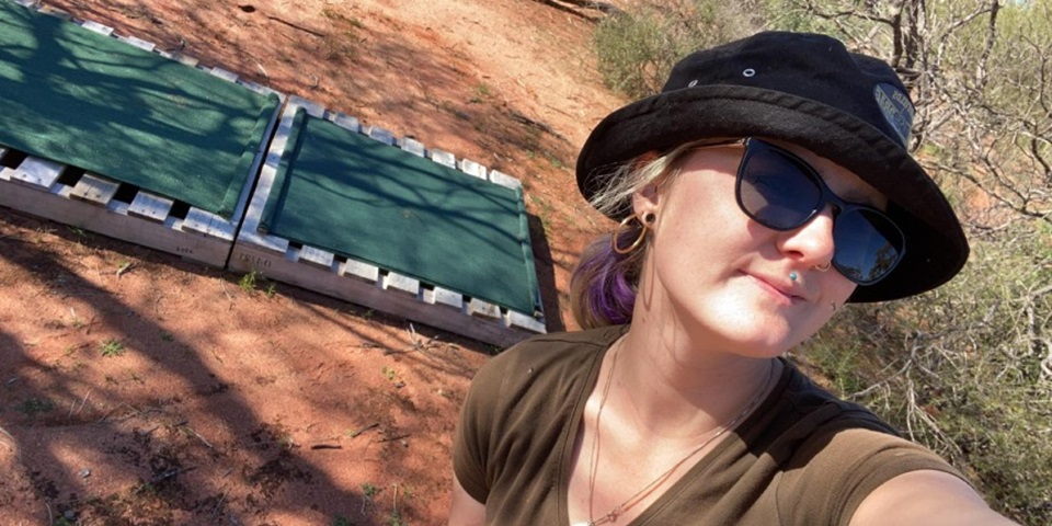 Tenaya Duncan with habitats