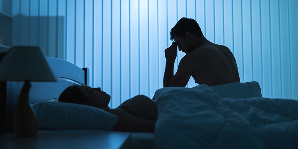 Toxic relationships feature Couple in bedroom