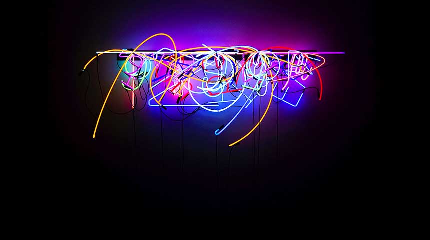 Neon sign